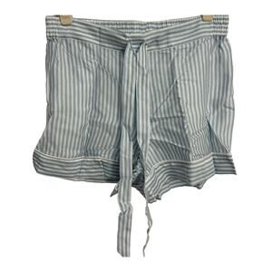 NWT Ettitude Sateen PJ Shorts - Starlight Blue Strips